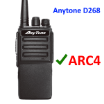 В Anytone D268 добавили ARC4 